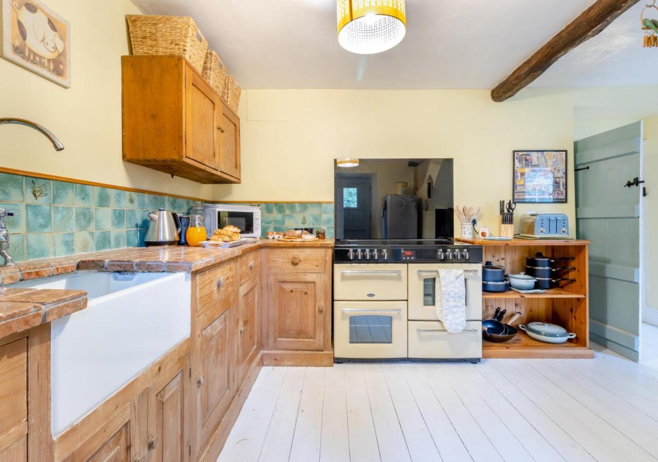 Castell Madoc Cottages Lower Chapel 外观 照片